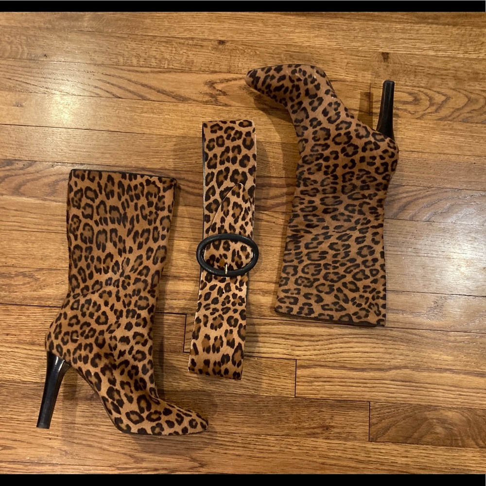 Ralph Lauren Leopard Boot and Belt